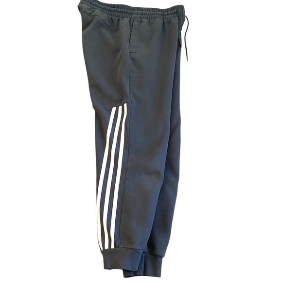 Adidas Men’s Grey Jogger Sweatpants, Size Small Style FS2774 - Picture 2 of 12